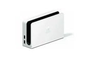 Spill - Tilbehør - Nintendo Switch OLED Dock - White - Nintendo Switch OLED - HEG-007ONLYDOCK