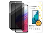 Mobil - Beskyttelsesglass - Wozinsky Privacy Glass Tempered Glass Privatizing For Xiaomi Redmi Note 14S 2-Pack - 5907769378164
