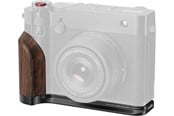 Kamerastropp/-rem - SmallRig 5266 L-Shape Mount Plate with Wooden Handle for FUJIFILM GFX100RF Black - 5266