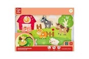Lek & Lær - Hape Farm Animals Peg Puzzle - E1458K