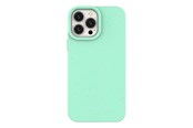Mobil - Deksel og etui - Hurtel Eco Case for iPhone 14 Plus Silicone Degradable Cover Mint Green - 9145576264812