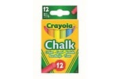 Skrive- & Tegneverktøy - Crayola Washable Chalk Coloured 12 Pcs - 0281