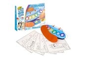 Skrive- & Tegneverktøy - Crayola Color Wonder Magic Light Up Brush Bluey - 75-7195