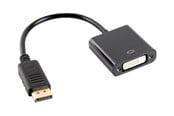Skjermkabel - Lanberg - video adapter - DisplayPort to DVI-D - 10 cm - AD-0007-BK