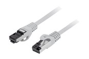 Nettverkskabel - Lanberg patch cable - 5 m - grey - Grå - 5m - PCF8-10CU-0500-S