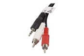 Lydkabel - Lanberg audio cable - 2 m - CA-MJRC-10CC-0025-BK