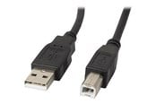 USB - Lanberg - USB cable - USB to USB Type B - 1 m - CA-USBA-11CC-0010-BK