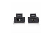 Repeater, forsterkere, bridges og transceivere - Lindy USB 2.0 Cat.5 Extender With Power Over - 42680