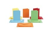 Konvolutt - Creativ Company Cards and Envelopes Various Colors 50 Sets - 23107