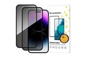 Mobil - Beskyttelsesglass - Wozinsky Privacy Glass Tempered Glass Privacy Glass for iPhone 17 Pro Max Set of 2 - 5907769380204