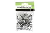 Arts & Crafts - Tilbehør - Creativ Company Rhinestones Silver Various 252 pcs. - 52242