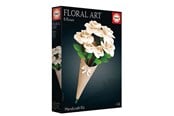 Puslespill - Educa Floral Art 6 White Roses - 20395