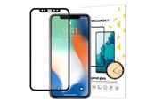 Mobil - Beskyttelsesglass - Wozinsky Super Durable Full Glue Tempered Glass Full Screen Protector With Frame Case Friendly Apple iPhone XR / iPhone 11 Black - 7426825353771