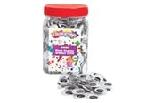Kreative leker - Colorations - Black Wiggle Eyes 100 pcs. - CHJWE