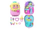 Figurer - Polly Pocket Core Compact Pineapple Monkey Colada - JKC49