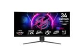 Skjerm - 34" MSI MPG 346CQRF X24 - 3440x1440 (UWQHD) - 240Hz - VA - 98W USB-C - MPG 346CQRF X24
