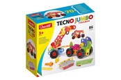 Byggesett - Quercetti Tecno Jumbo with Storage Box 84pcs. - 06150