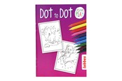Kreative leker - Lobbes Coloring Book Animals A6 Connect the Numbers - Lobbes-dot