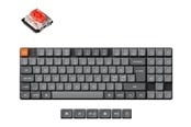 Tastatur - Keychron K13 Max QMK Wireless RGB Hot Swap Low Profile Red - Gamingtastatur - Uten numpad - Nordisk - Svart - K13M-H1-BO