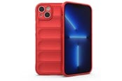 Mobil - Deksel og etui - Hurtel Magic Shield Case for iPhone 14 Plus Flexible Armored Cover Red - 9145576266311