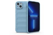 Mobil - Deksel og etui - Hurtel Magic Shield Case for iPhone 14 Plus Flexible Armored Case Light Blue - 9145576266342
