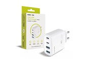 Mobil - Adaptere og ladere - Mobile Origin 40W GaN Wall Charger PW22 - 2x USB-C + 2x USB-A - MO-40WCH-PW22