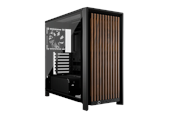 Kabinett - Corsair FRAME 4000D Wood RS (Black & Walnut) - Kabinett - Miditower - Svart - CC-9011340-WW