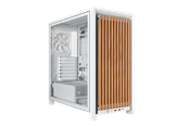 Kabinett - Corsair FRAME 4000D Wood RS (White & Oak) - Kabinett - Miditower - Hvit - CC-9011341-WW