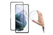 Mobil - Deksel og etui - Wozinsky Full Cover Flexi Nano Glass Film Tempered Glass with Frame Samsung Galaxy S21+ 5G (S21 Plus 5G) Black - 9111201928305
