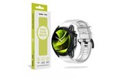 Smartklokke - Tilbehør - Mobile Origin Easy Strap Silicone Watch 20mm White - MO-ESS-20-WHT