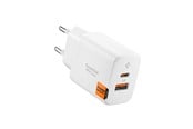 Mobil - Adaptere og ladere - Spigen Essential 20W Wall Charger EE202EU - white - ACH08704