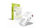 Mobil - Adaptere og ladere - Mobile Origin 35W Travel Adapter - EU/US/UK/AU PW25 - white - MO-PW25-WHT