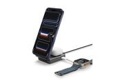 Mobil - Adaptere og ladere - Spigen Essential MagSafe 2-in-1+C Wireless Charger EF302MOQ - black - ACH10399