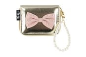 Skoleutstyr - Tinka PURSE GOLD W/BOW  WALLET - 8-801736A