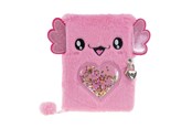 Skoleutstyr - Tinka DIARY PLUSH AXOLOTL PINK WITH LOCK - 8-802182