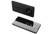 Mobil - Deksel og etui - Hurtel Clear View Case for Honor X9 / X9 5G / X30 / Magic4 Lite Flip Cover Black - 9145576266892
