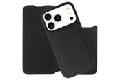 Mobil - Deksel og etui - Lippa iPhone 17 Pro Max Wallet With MagSafe and Cover - Black - LPCOVER0083