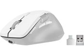 Mus - Speed-Link Speedlink LIBERA Rechargeable Wireless Bluetooth - Mus - Optisk - Hvit - SL-630021-WT