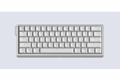 Tastatur - Wooting 60HE v2 - US-ANSI - Non-Split - Aluminum - Gamingtastatur - Uten numpad - Engelsk (USA) - Sølv - WK3C-US1-TIK-ASV1