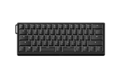 Tastatur - Wooting 60HE v2 - US-ANSI - Split - Aluminum - Gamingtastatur - Uten numpad - Engelsk (USA) - Svart - WK3C-USSP1-TIK-ABK1