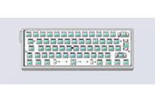 Tastatur - Wooting 60HE v2 - ISO - Non-Split - Aluminum - Gamingtastatur - Uten numpad - ISO - Sølv - WK3C-ISO-TIK-ASV1