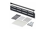 Tilbehør - StarTech.com patch panel - 2U - 19" - 110 punch-down - CPANEL48