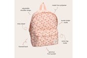 Skoleutstyr - Kidzroom Backpack Magical Meadows - Quilted - Pink - 030-00632