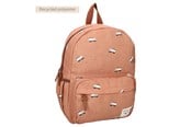 Skoleutstyr - Kidzroom Backpack Enchanted Memories Fire Truck - Brown - 030-00739