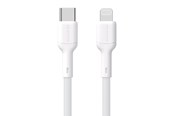 USB - Dudao L9X 30W USB-C Cable - Lightning 1m - White - 6976625334551