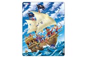 Puslespill - Selecta Play Larsen Jigsaw Puzzle The Pirate Ship 30 pcs. 2D Puslespill - LA-US9