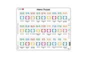 Puslespill - Selecta Play Larsen Memo Puzzle Learning to Tell the Time Traditional and digital clock 54 pcs. Gulv - LA-GP5-NL