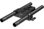 Foto- & Videotilbehør - SmallRig Bottom Mount Plate with Dual 15mm Rod Clamp 5609 - 5609