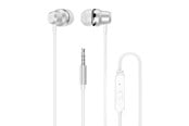 Hodetelefoner - Dudao X10PRO Wired Headphones Mini Jack 3.5mm In-Ear with Remote Control - White - 6976625335725