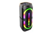 Bærbare festhøyttalere - N-Gear Let's Go Party 24C – Bluetooth Speaker – Karaoke Set – Party Box with Microphone – Black - LGP 24C